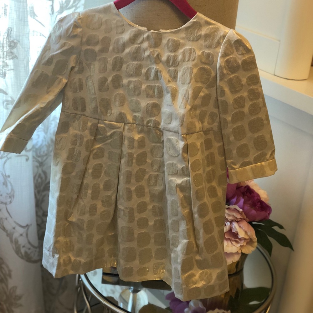 BONPOINT Couture Girls part dress NWT